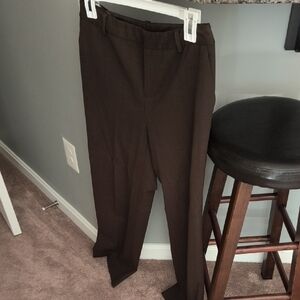 Ralph Lauren Women's Dark Brown Dress Pants